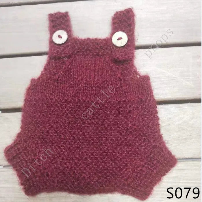 Newborn Photography Prop  Pants  Mohair Woven Props Baby Clothing
