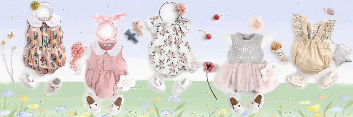 Sanlutoz Summer Cotton Floral Baby Clothing Cute Sleeveless Baby Girls Bodysuits