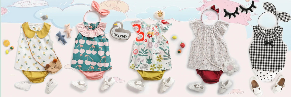 Sanlutoz Summer Baby Clothing Sets Cartoon Infant Boys Girls Pajamas Cotton Shirts + Shorts Casual