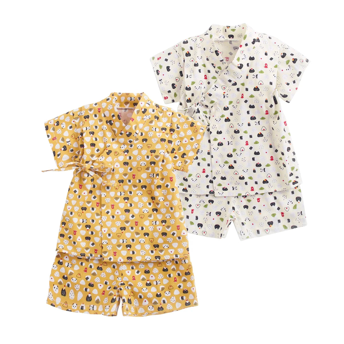 Sanlutoz Summer Baby Clothing Sets Cartoon Infant Boys Girls Pajamas Cotton Shirts + Shorts Casual