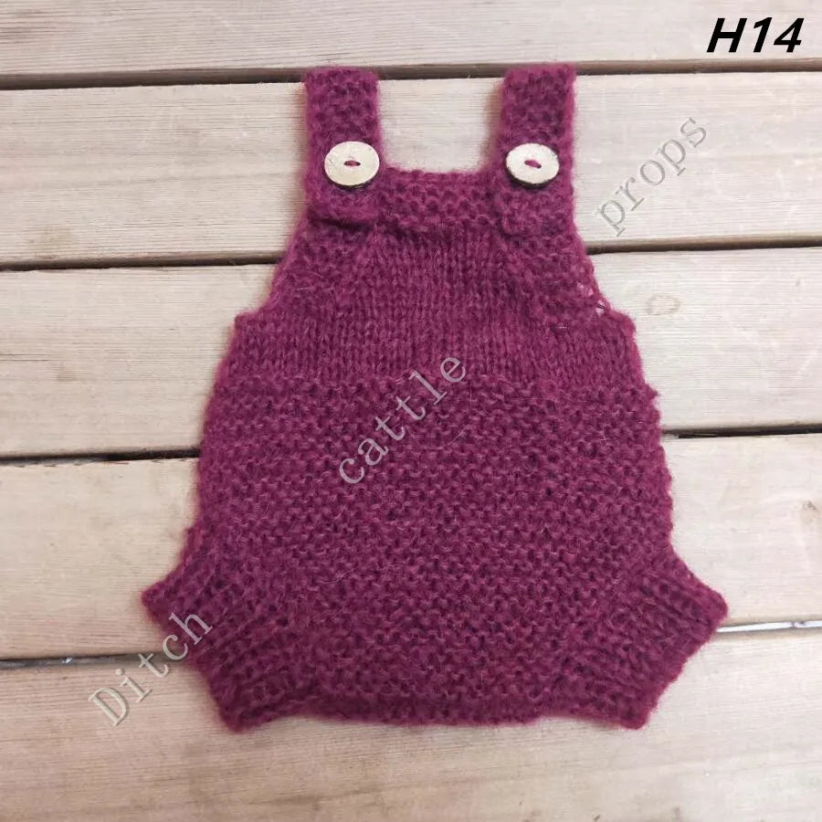 Newborn Photography Prop  Pants  Mohair Woven Props Baby Clothing