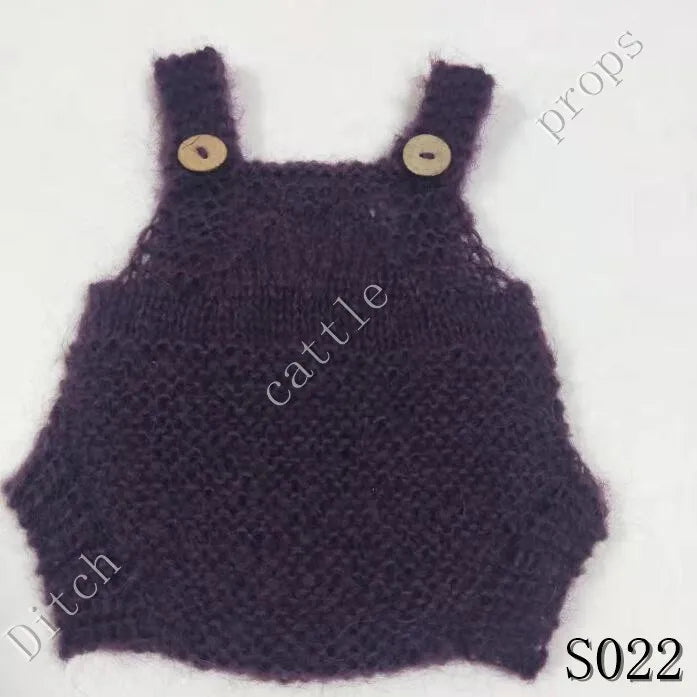 Newborn Photography Prop  Pants  Mohair Woven Props Baby Clothing