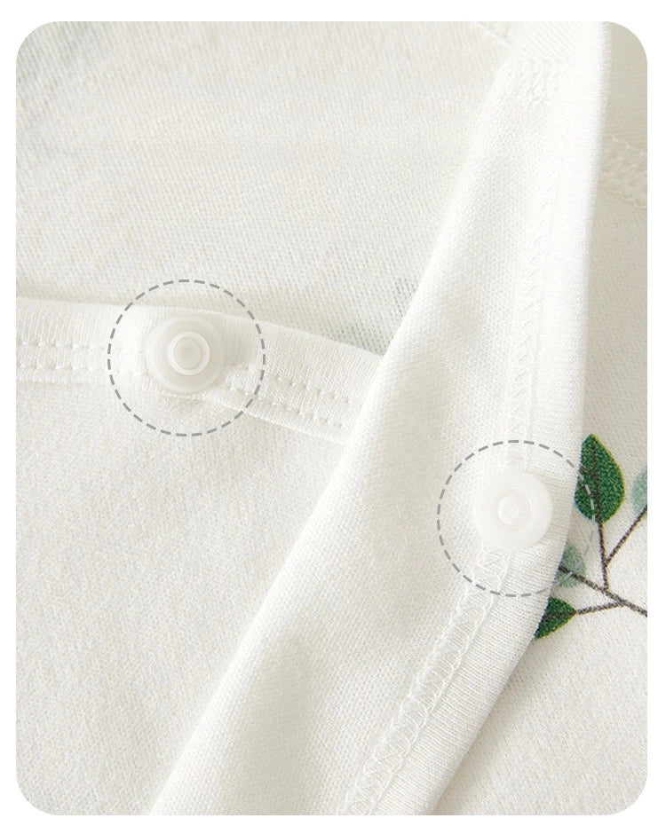 Four Season Baby Clothing Cartoon Long Sleeved Jumpsuit for Newborns Aged 0-6 Months Wearing Pure Cotton Baby Clothing Inside