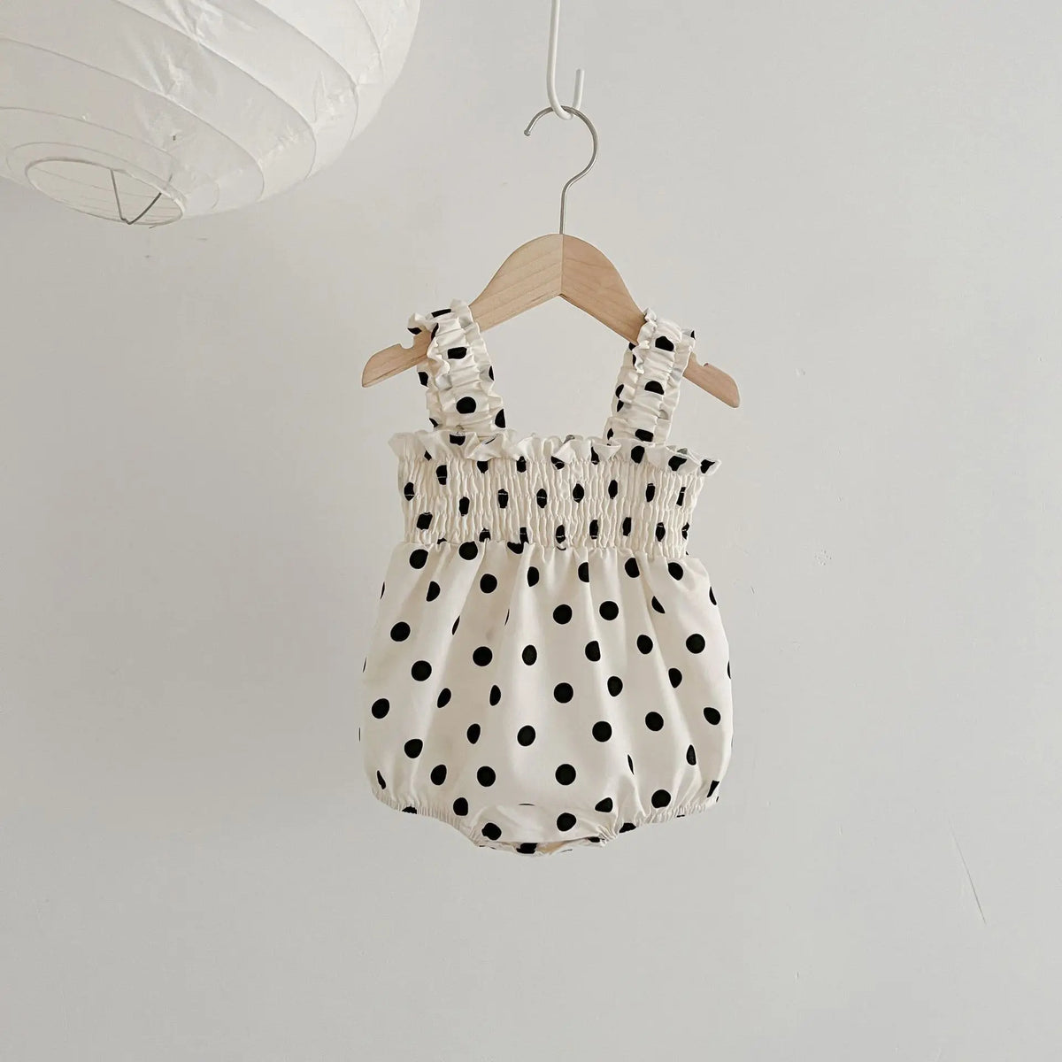 Summer Baby Halter Western Wave Point Princess Dress One-Piece Fashion Baby Clothing