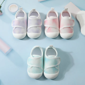 Baby Learning Walking Shoes, PU Non-Slip Soles, Soft Flat Shoes for Infants, Suitable for Indoor and Outdoor Leisure
