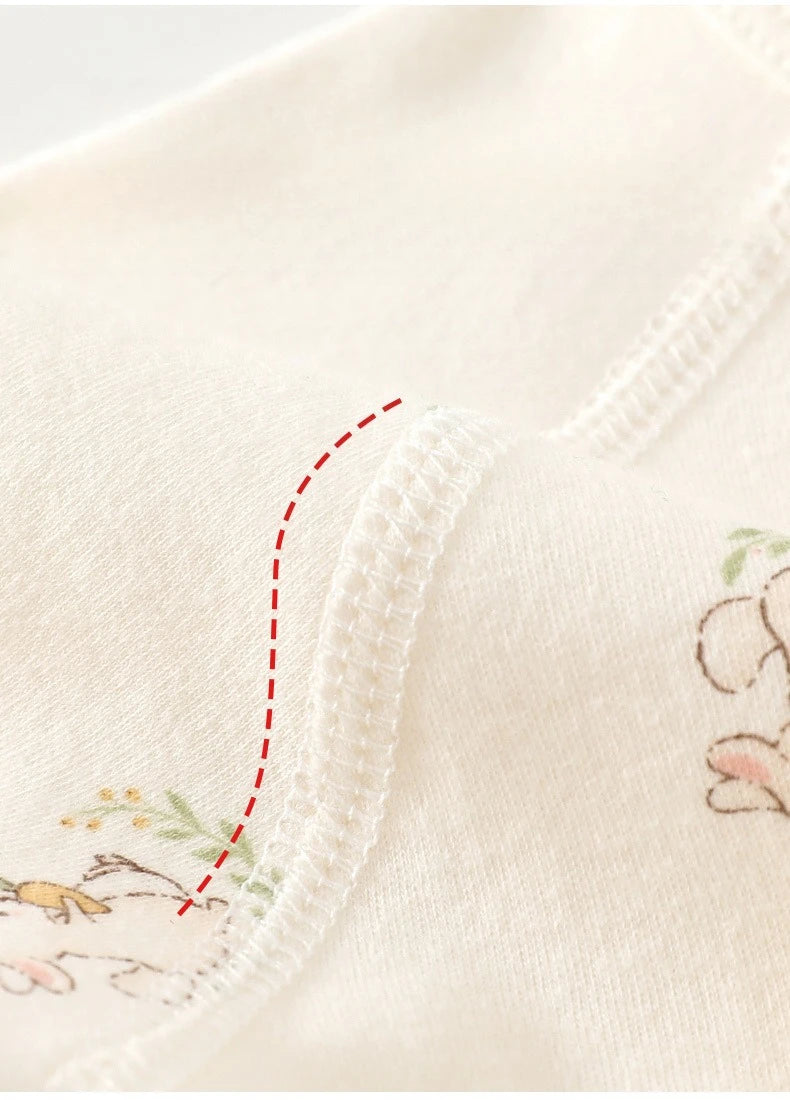 Four Seasons Festival Newborn Baby Jumpsuit Cute Cartoon Pattern Men's and Women's Baby Clothing 0-6M 100% Cotton Baby Clothing