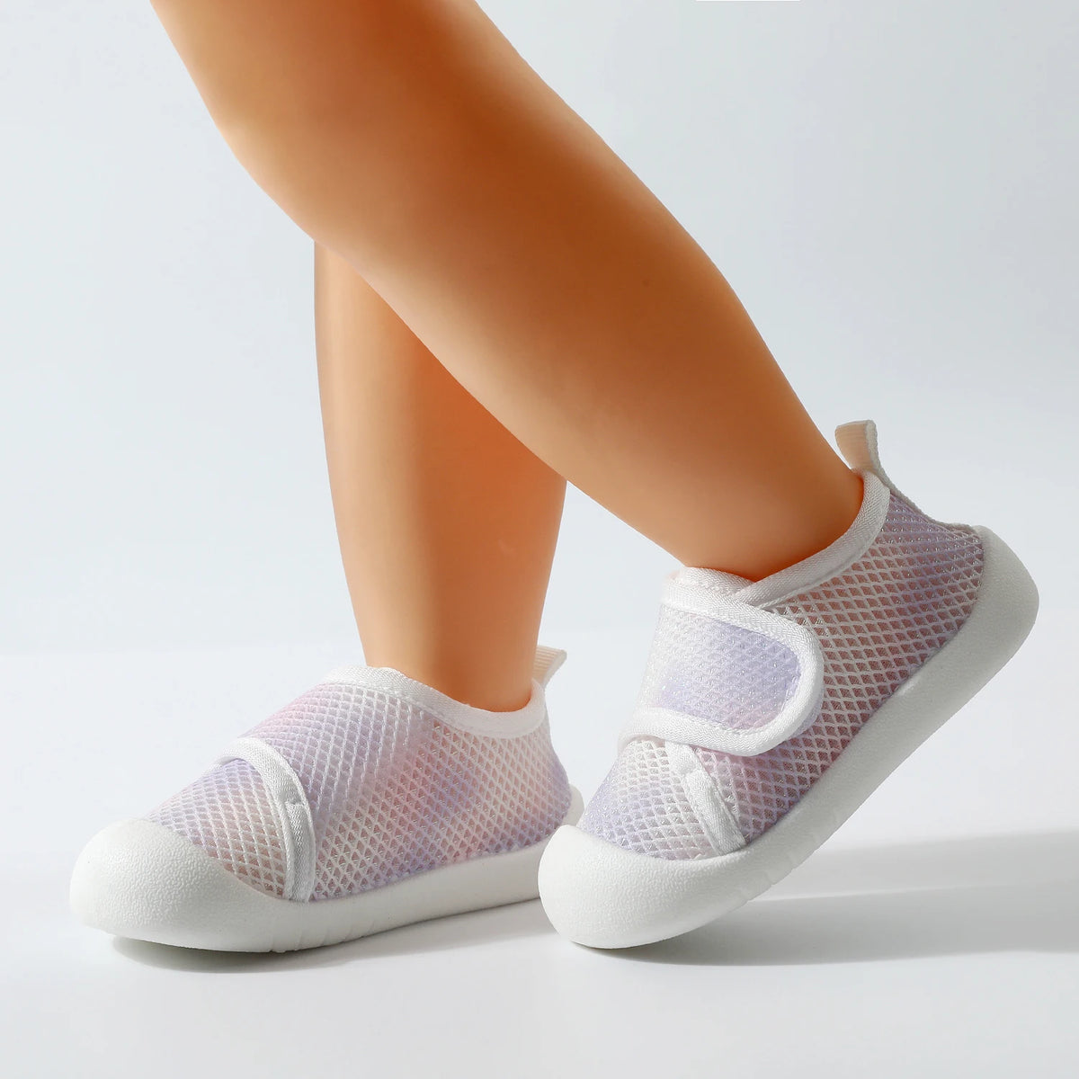 Baby Learning Walking Shoes, PU Non-Slip Soles, Soft Flat Shoes for Infants, Suitable for Indoor and Outdoor Leisure