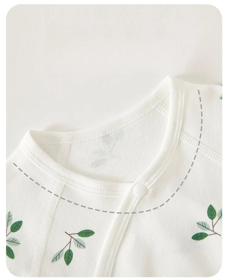 Four Season Baby Clothing Cartoon Long Sleeved Jumpsuit for Newborns Aged 0-6 Months Wearing Pure Cotton Baby Clothing Inside