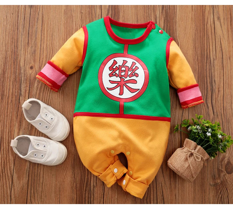 Newborn Clothing Cute Role-Playing Cotton Comfortable And Soft 0-18 Boys And Girls Spring And Autumn Long Sleeved Baby Jumpsuit