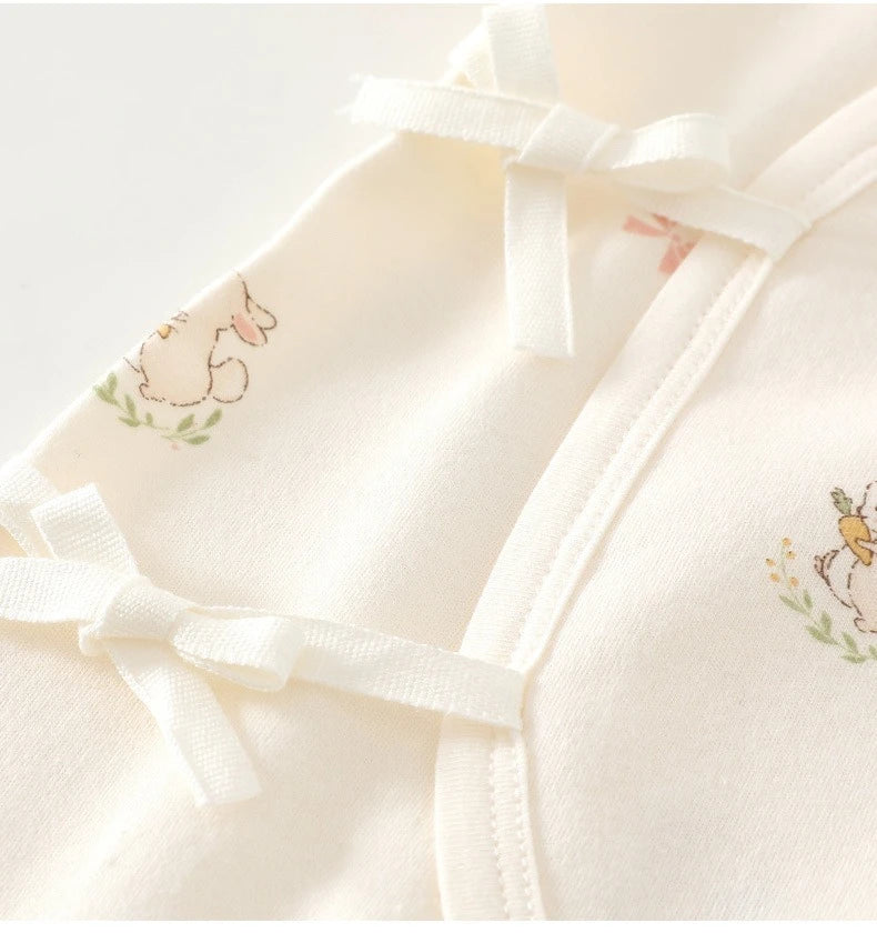 Four Seasons Festival Newborn Baby Jumpsuit Cute Cartoon Pattern Men's and Women's Baby Clothing 0-6M 100% Cotton Baby Clothing
