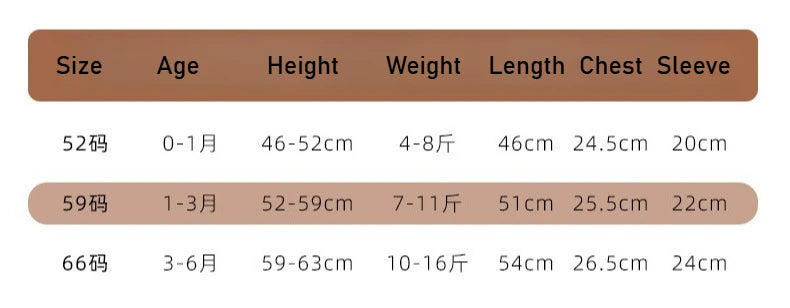 Four Seasons Festival Newborn Baby Jumpsuit Cute Cartoon Pattern Men's and Women's Baby Clothing 0-6M 100% Cotton Baby Clothing