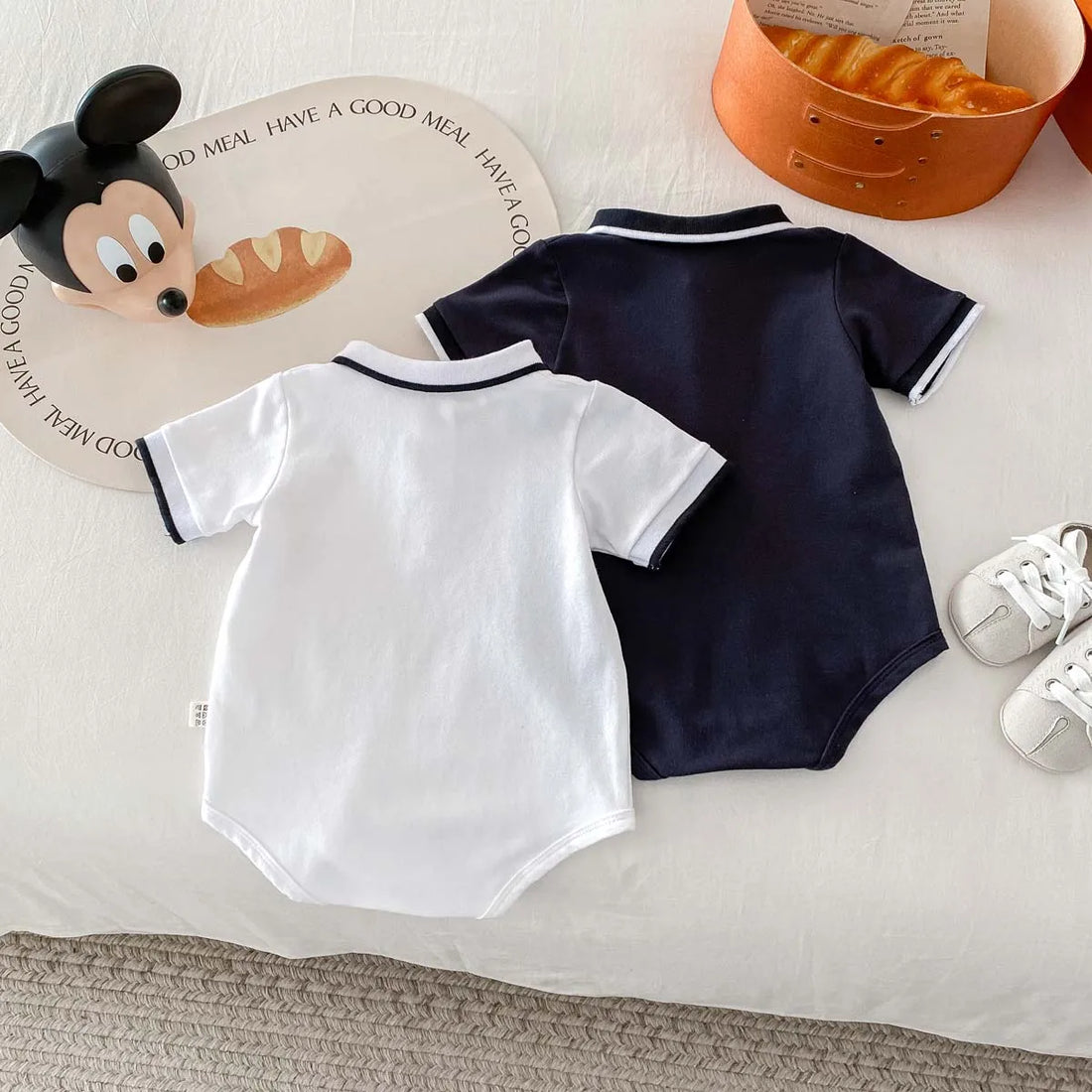 Summer Boys' Bodysuit Jumpsuit Style Baby Clothing 0-24 Months