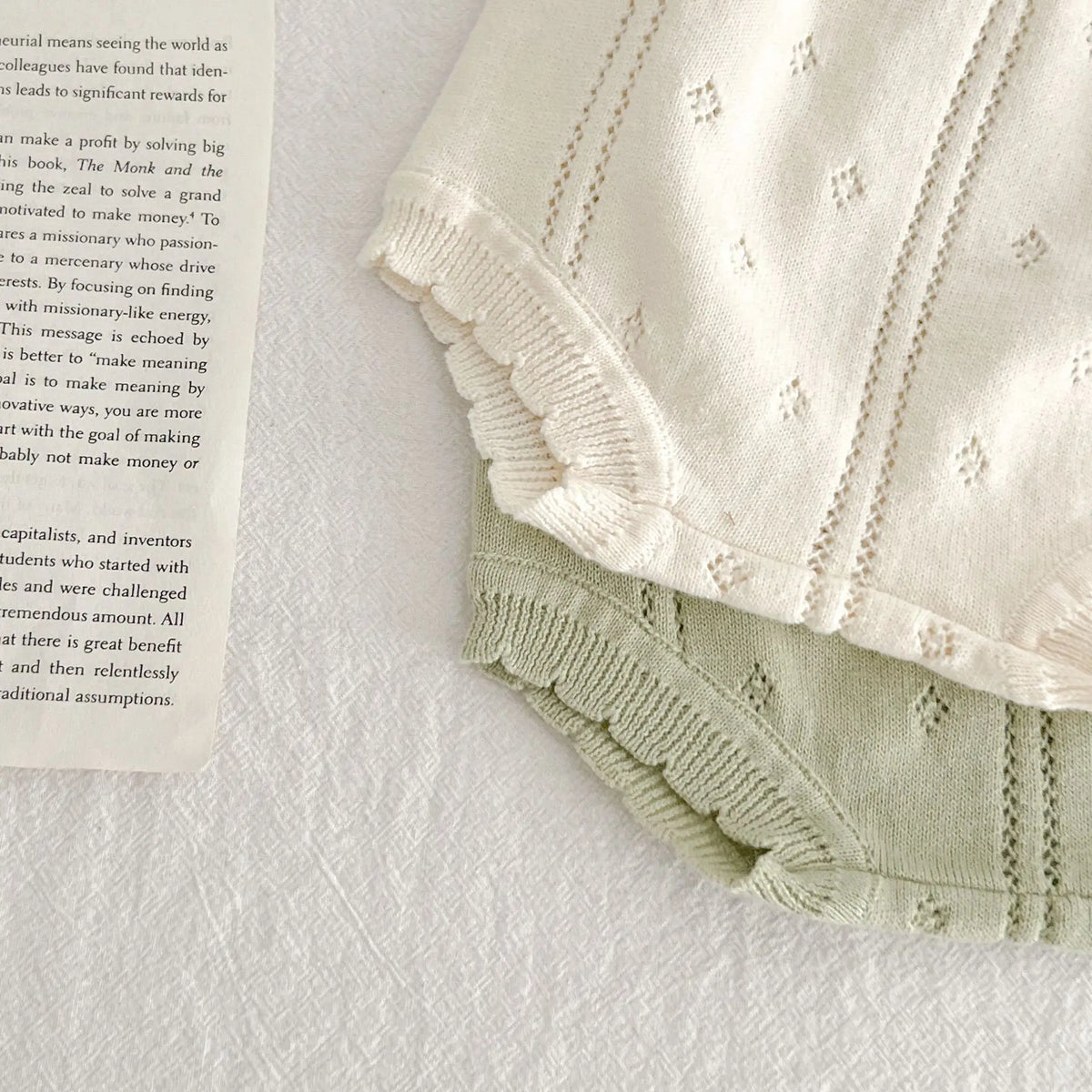 0-18M Summer Baby Clothing Set Hollow Out Knit Tee Tops Shorts Girls Suit Kids Fashion Baby Clothing 2Pcs Set