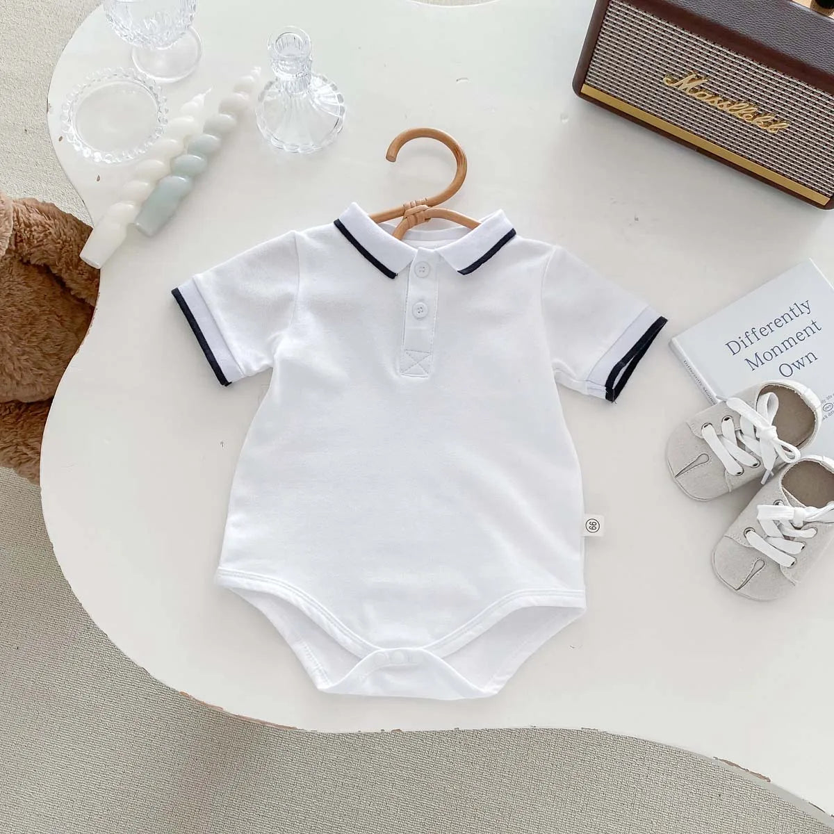 Summer Boys' Bodysuit Jumpsuit Style Baby Clothing 0-24 Months